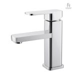 Robinet mitigeur lavabo en chrome pur