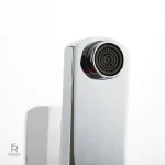 Robinet élégant en finition chrome