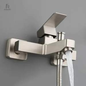 Robinet mitigeur mural pour baignoire moderne