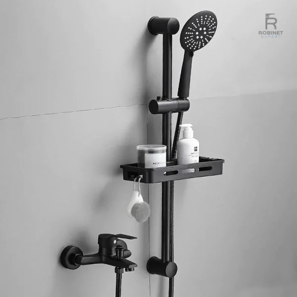 Robinet élégant pour baignoire, deux trous