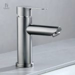 Robinet mitigeur salle de bain chrome classique