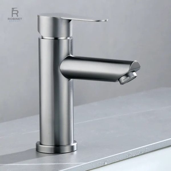 robinet-mitigeur-salle-de-bain-classic-chrome-1 Robinet mitigeur salle de bain chrome classique