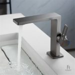 Robinet mitigeur salle de bain Epure Gunmetal