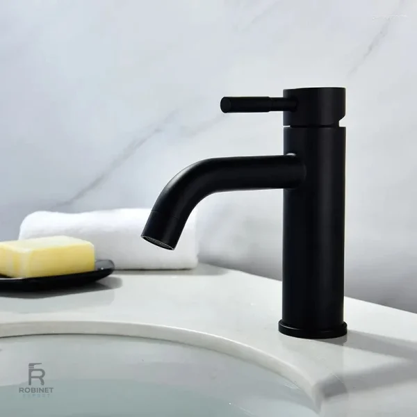 Mitigeur élégant pour salle de bain contemporaine