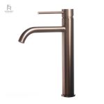 Accessoire de salle de bain or rose pur