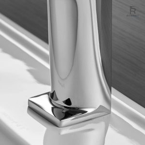 Robinet mitigeur pour un style contemporain en salle de bain