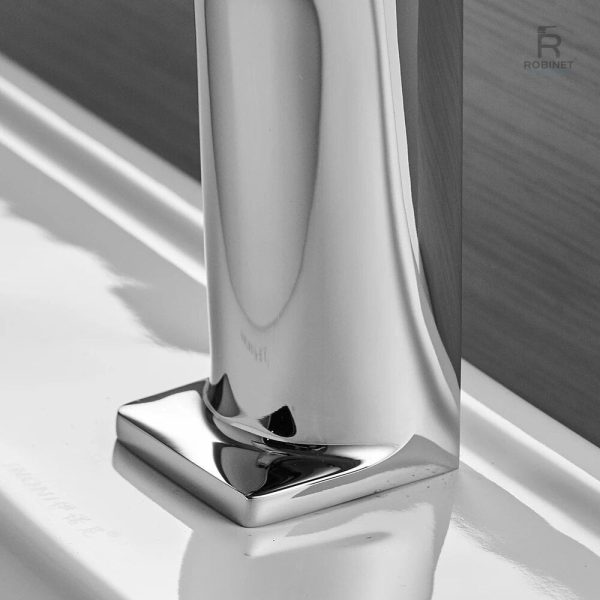 Robinet mitigeur pour un style contemporain en salle de bain