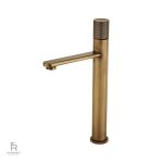 Robinet Mitigeur Vasque Bronze - Antique