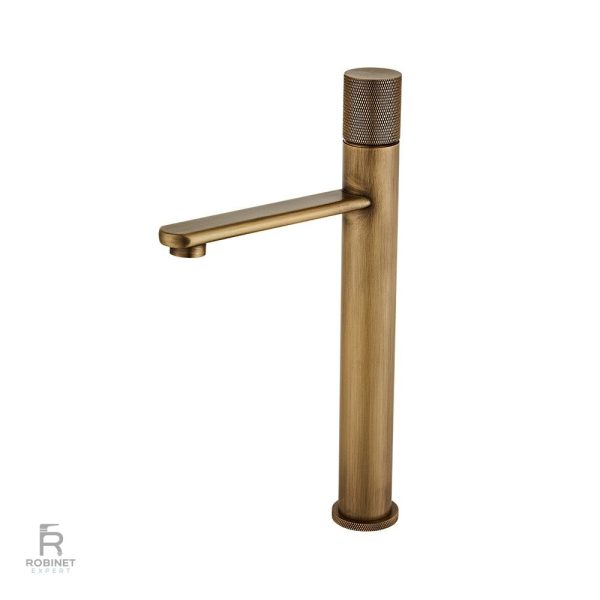 robinet-mitigeur-vasque-laiton-style-antique-1 Robinet Mitigeur Vasque Bronze - Antique