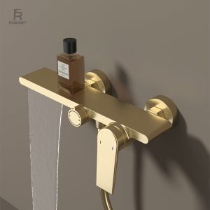 Robinet mural pour baignoire avec fonction fontaine