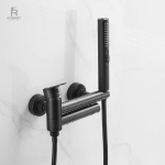 Robinet mural baignoire monotrou moderne et élégant