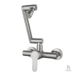 Robinet mural pour cuisine avec fonction douchette