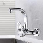Robinet mural design durable pour la cuisine