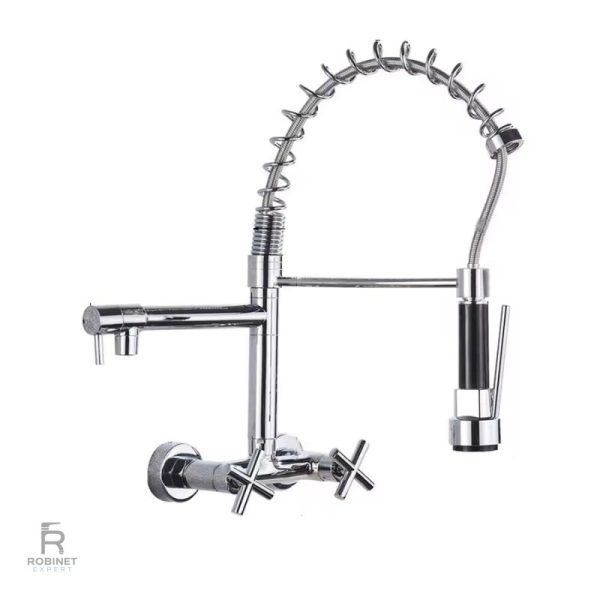Robinet mural durable pour cuisine moderne