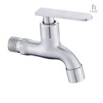 Robinet chrome pour usage extérieur