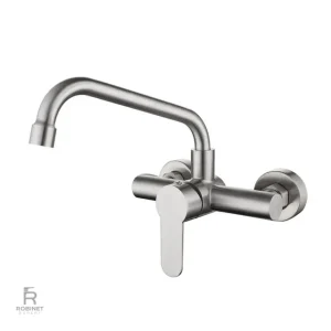 Robinet design mural pour un aménagement pratique