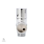 Robinet sanitaire 3 voies en finition chrome
