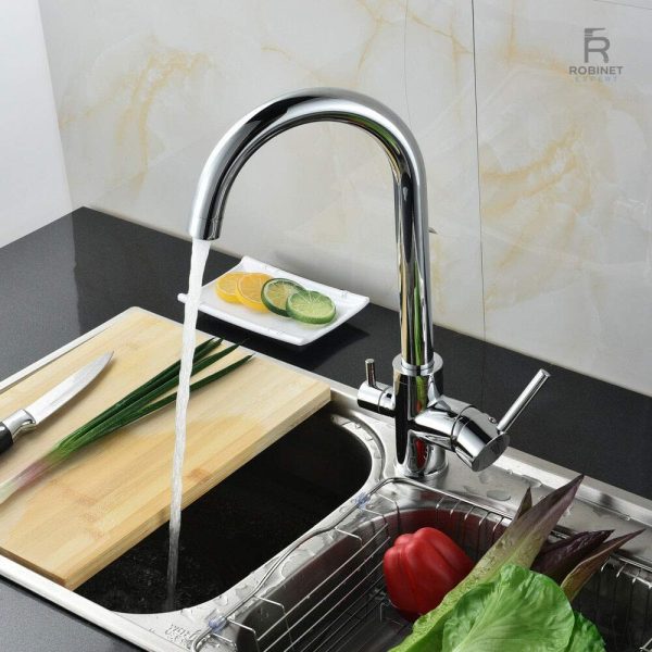 Robinet de cuisine au design classique élégant