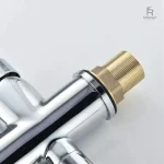 Robinetterie de cuisine avec finition soignée