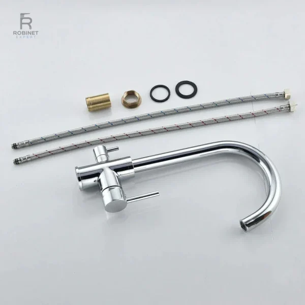 Robinet de cuisine design classique et fonctionnel