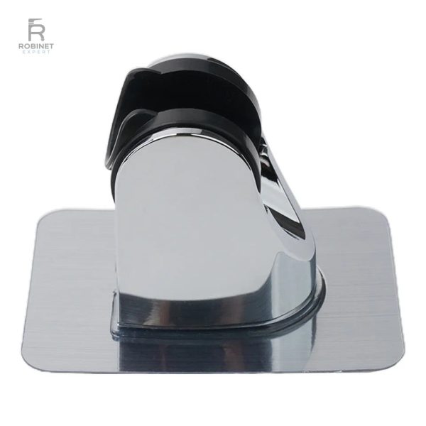 Pommeau de douche avec support pratique et adhésif