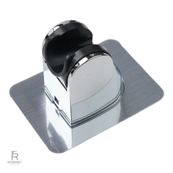 Accessoire de douche avec support adhésif solide