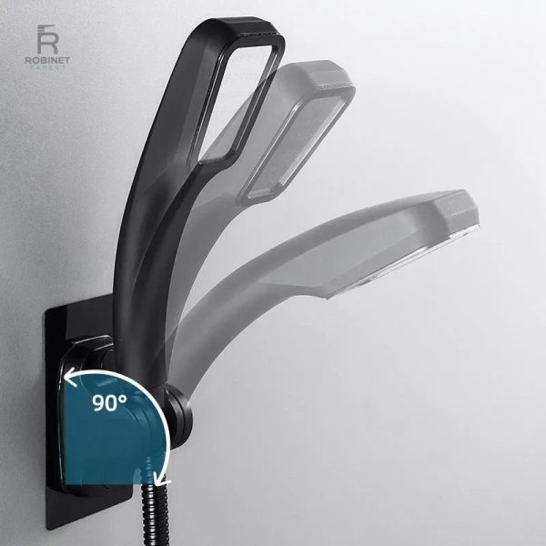 Fixation simple pour pommeau de douche mural