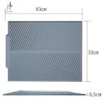Tapis essuie-vaisselle en silicone pratique