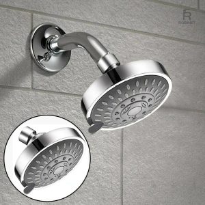 Douche avec système anti-calcaire, facile à installer