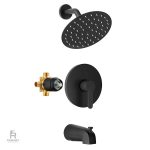 Douche pluie douce avec un design moderne et élégant