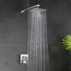 Tête de douche murale effet pluie
