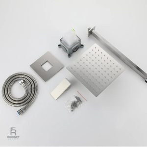 Accessoire de salle de bain : tête de douche pluie