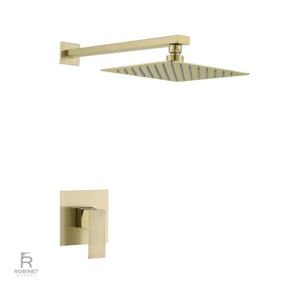 Douche pluie murale pour un confort optimal