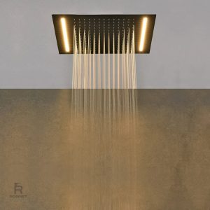 Douche pluie XXL, design moderne et élégant pour votre salle de bain