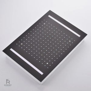 Accessoire de salle de bain, tête de douche au style contemporain