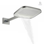 Accessoire de salle de bain : tête de douche pluie pratique et esthétique