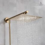 Tête de douche à large surface pour un meilleur confort