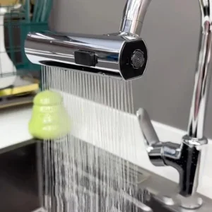 Tête de pulvérisateur jet de cascade pour évier