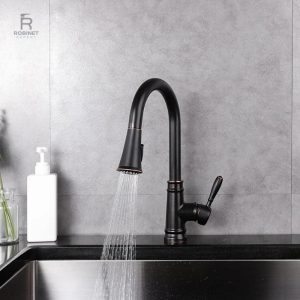 Mitigeur de cuisine avec douchette intégrée